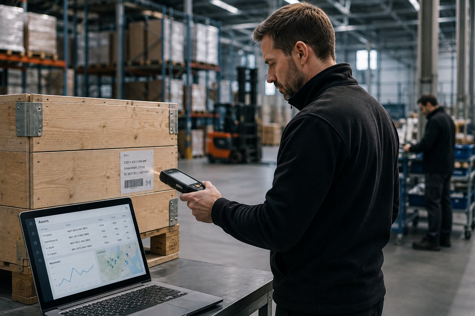 Lager och logistik med behov av spårbarhet